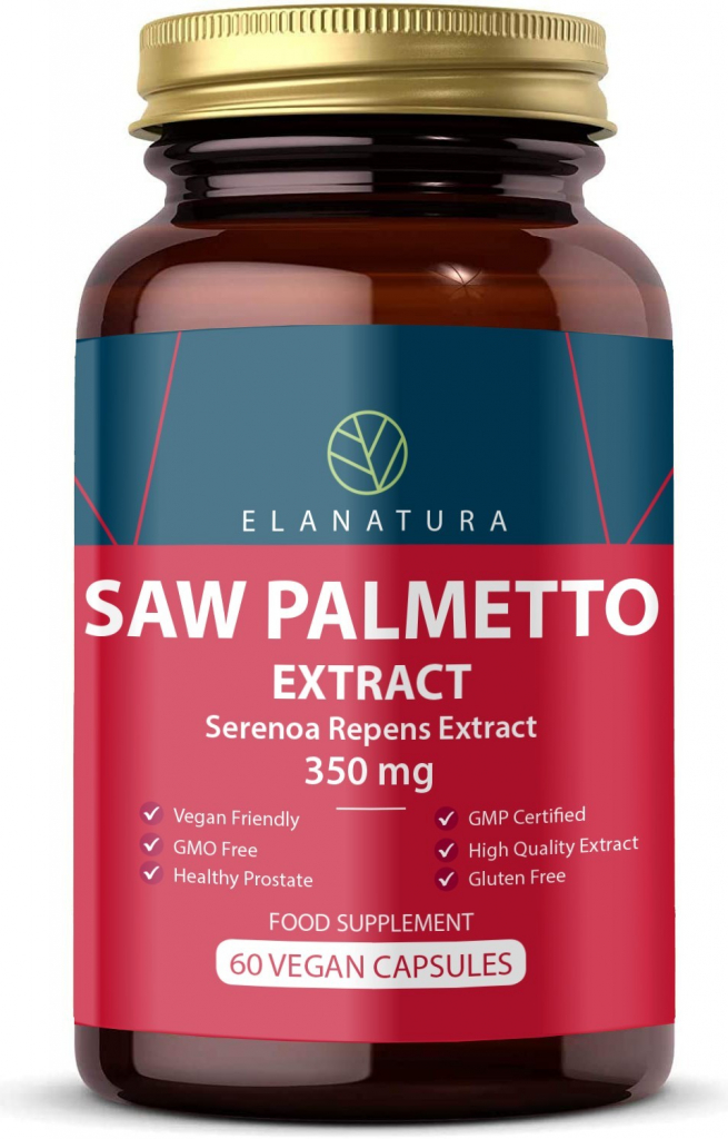 Saw Palmetto extrakt 350 mg Serenoa repens 60 vegan kapslí od 339 Kč -  Heureka.cz