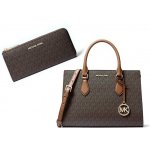 Michael Kors Sheila md logo brown hnědá – Hledejceny.cz