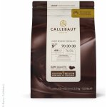 Callebaut Hořká čokoláda 70%, 70-30-38 NV, 2,5 kg – Zboží Mobilmania