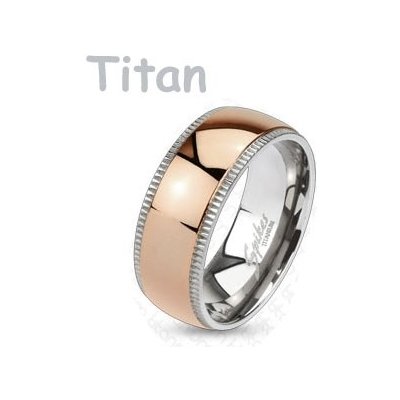 Steel Edge snubní prsteny titan 4379