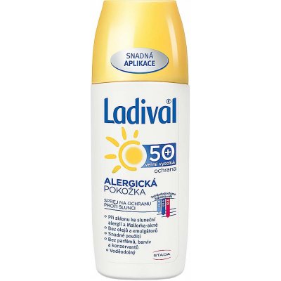 Ladival Alergická pokožka SPF50+ spray 150 ml – Hledejceny.cz