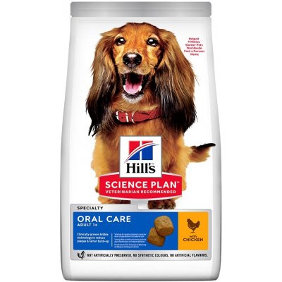 Hill’s Science Plan Adult Oral Care Medium Chicken 12 kg – Hledejceny.cz