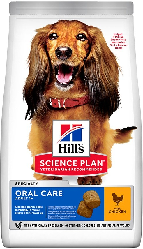 Hill’s Science Plan Adult Oral Care Medium Chicken 12 kg