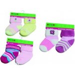 Pidilidi Kojenecké ponožky froté 2 páry Odstíny růžové – Zboží Dáma