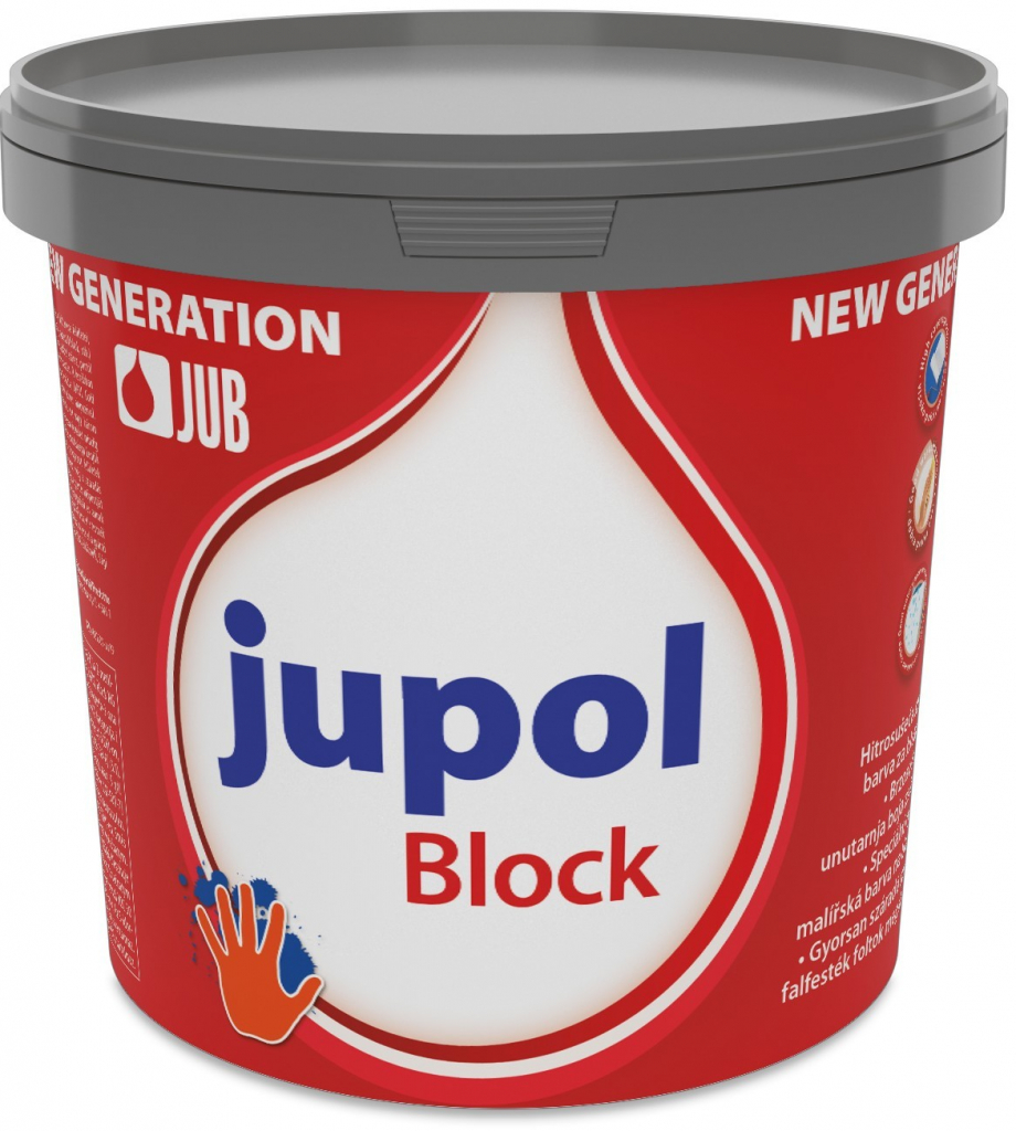 JUB Jupol Block 0,75 l bílá