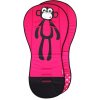 Pinkie podložka prodloužená růžová Monkey