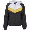 Dámská bunda Urban Classics Ladies 3-Tone Windbreaker black white