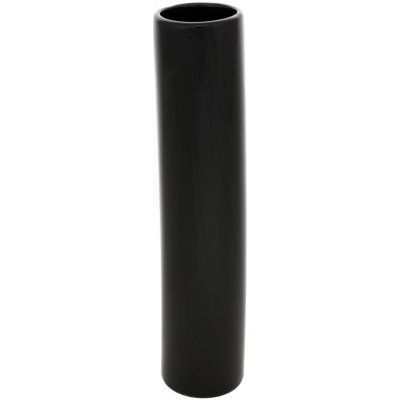 Keramická váza Tube, 5 x 24 x 5 cm, černá – Zboží Dáma