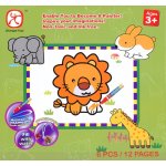Mac Toys vkládací puzzle Zvířátka   vodní malování – Zboží Mobilmania