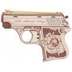 RoboTime 3D dřevěná skládačka Mini pistole Justice Guard – Zboží Mobilmania