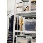 SMARTSTORE Úložný box Classic 2, průhledný, plast, 2 l, černé úchytky, SMARTSTORE 3521070 223765 – Zboží Živě