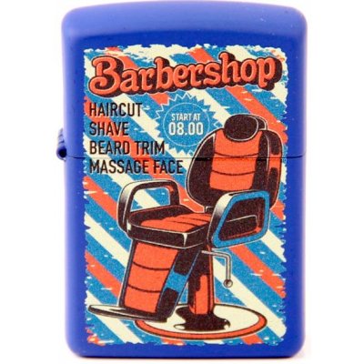 Zippo mat blau t color cBarbershopc – Hledejceny.cz