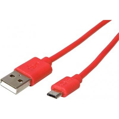 Goobay 11.92.8761 USB 2.0, USB A(M) - microUSB B(M), 1m, červený – Hledejceny.cz