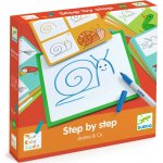 Djeco Kreslení Krok za krokem Zvířátka – Hledejceny.cz
