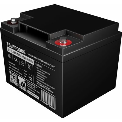 T6 Power LiFePO4 12.8V 50Ah 649Wh Bluetooth T14 T6LFP0006 – Zbozi.Blesk.cz