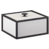 Úložný box Audo Copenhagen Úložný box Frame Light Grey 14 x 14 cm