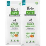 Brit Care Grain Free Adult Large Breed Salmon 2 x 12 kg – Hledejceny.cz