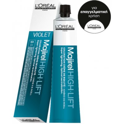 L´Oréal Professionnel Majirel HighLift profesionální permanentní barva na vlasy Violet Ash 50 ml – Zboží Dáma