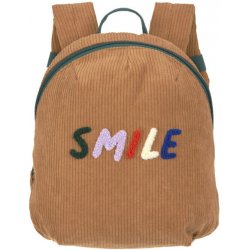 Lässig KIDS Tiny Backpack Cord Little Gang Smile caramel