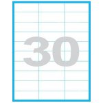 MP print etikety samolepící A4, 70x29,6 mm, 30ks/arch, 100 archů, reflexní zelené – Zboží Dáma