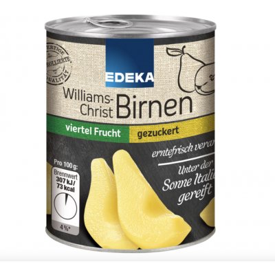 Edeka Williams-Christ-Hrušky 225 g – Sleviste.cz