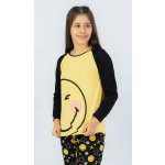 Vienetta Kids dětské pyžamo Úsměv žlutá – Zboží Dáma