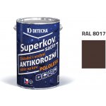 Detecha Superkov Satin 5 kg RAL 8017 čokoládově hnědý