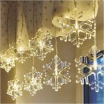 Emos DCGW06 LED vánoční závěs sněhové vločky 84 cm – Zboží Dáma