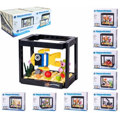 Mikro trading Stavebnice - Akvárium - 8 druhů – Zboží Mobilmania