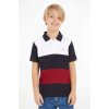 Dětské tričko Tommy Hilfiger Dětská bavlněná polokošile tmavomodrá