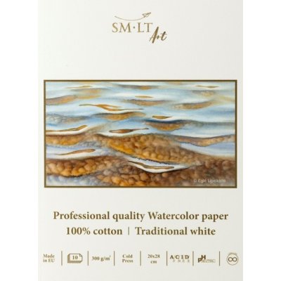 SM.LT Akvarelový papír Professional quaity SMLT blok A5 300 g/m2, 10 listů – Zbozi.Blesk.cz