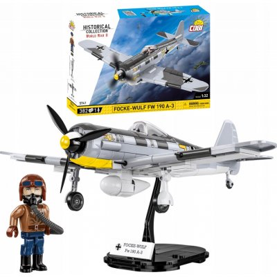 COBI 5741 World War II Německý stíhací letoun Focke Wulf FW 190 A 3