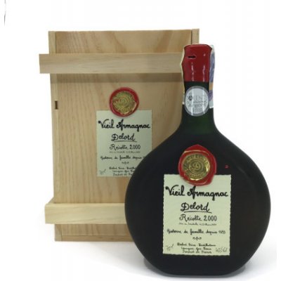 Armagnac-Delord Millésimés 2000 40% 0,7 l (dřevěná kazeta) – Zbozi.Blesk.cz