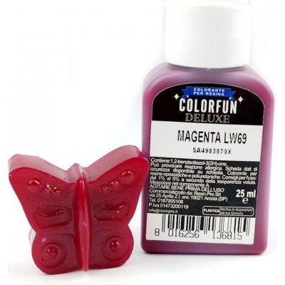 Colorfun Barva do pryskyřice fuchsiová 25 ml – Sleviste.cz