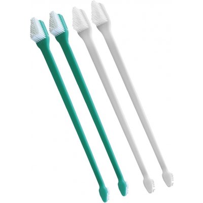 Surtep Animals Zubní kartáček pro psy oboustranný 17 cm – Zboží Mobilmania
