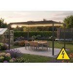 Lanit Plast hliníková bioklimatická pergola Premium Plus 5 x 3 m elektrická LG4093 – Zboží Dáma