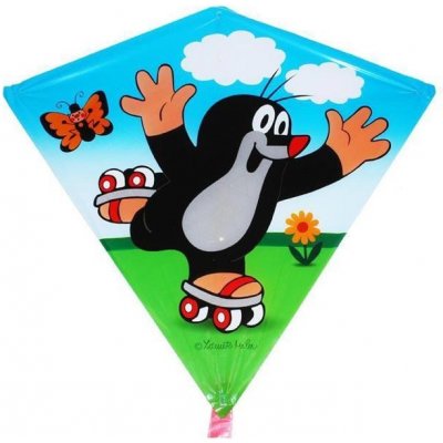 WIKY Drak Krtek na bruslích 68*73cm 170948 – Sleviste.cz