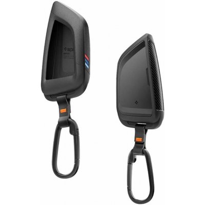 Přívěsek na klíče Spigen Key Fob Cover BK100 ochranné pouzdro na klíč BMW s karabinou černé – Zboží Mobilmania