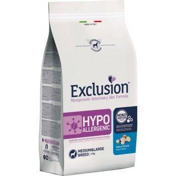 Exclusion Diet Hypoallergenic Medium/Large Adult Fish & Potato 2 x 12 kg