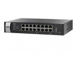 Cisco Small Business RV345P Router, VPN, 2x GWAN, 16x GbE LAN, 8x PoE+, 120W PoE budget, 2x USB, NAT, podpora 3G/4G LTE, propustnost až 980Mbps, černý RV345P-K9-G5 – Zboží Živě
