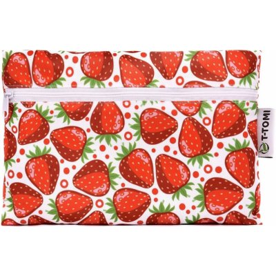 T-tomi Nepromokavý sáček STRAWBERRIES – Zboží Mobilmania