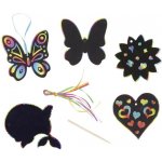 GOKI Škrabací duhový obrázek k zavěšení – Zboží Dáma