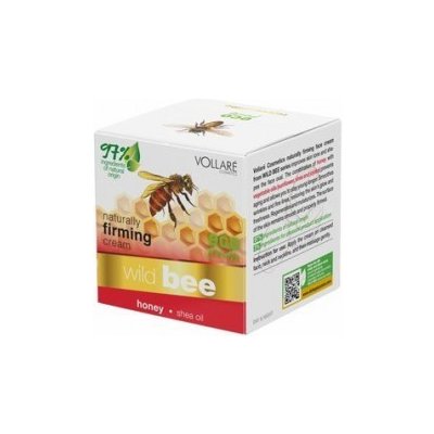 Vollare Wild Bee naturally zpevňující pleťový krém divoká včela 50 ml – Zbozi.Blesk.cz