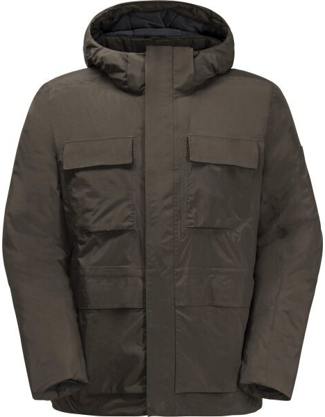 Jack Wolfskin bunda Textor Utility Jkt 1116101 hnědá