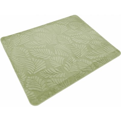 Takoy Koberec 140x180 vzor listí zelený-HT-00409 | 140 x 180 cm – Sleviste.cz