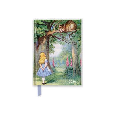 Alice & the Cheshire Cat Luxury Pocket Diary Planner Week to View 2026 – Zbozi.Blesk.cz