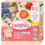 Babybio kapsička Jablko borůvky jahody 4 x 90 g – Hledejceny.cz