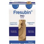 FRESUBIN PRO DRINK PŘÍCHUŤ CAPPUCCINO POR SOL 4X200ML – Hledejceny.cz