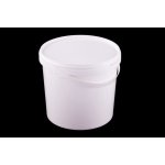 Lobster Vědro s víkem 5,7 l plast bílé 101290 – Zboží Dáma