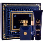 Versace Pour Homme Dylan Blue EDT 100 ml + EDT 10 ml + sprchový gel 150 ml dárková sada – Hledejceny.cz